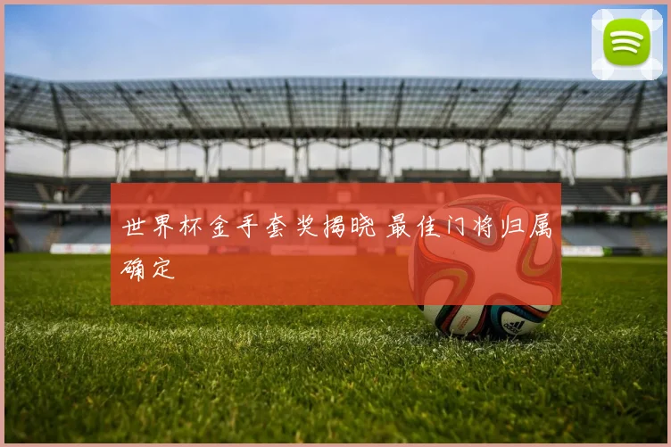 世界杯金手套奖揭晓 最佳门将归属确定